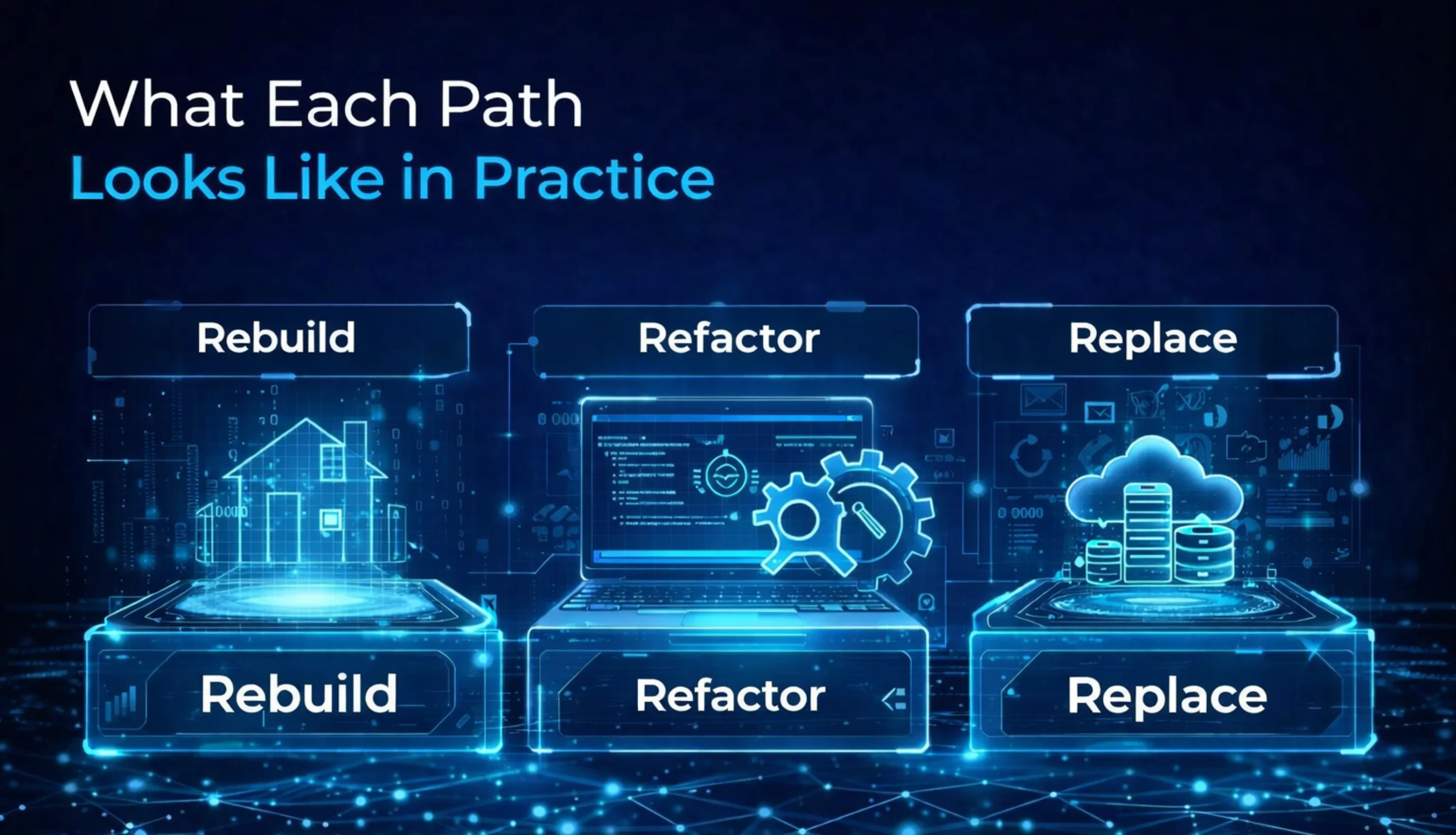What Each Path Looks Like in Practice