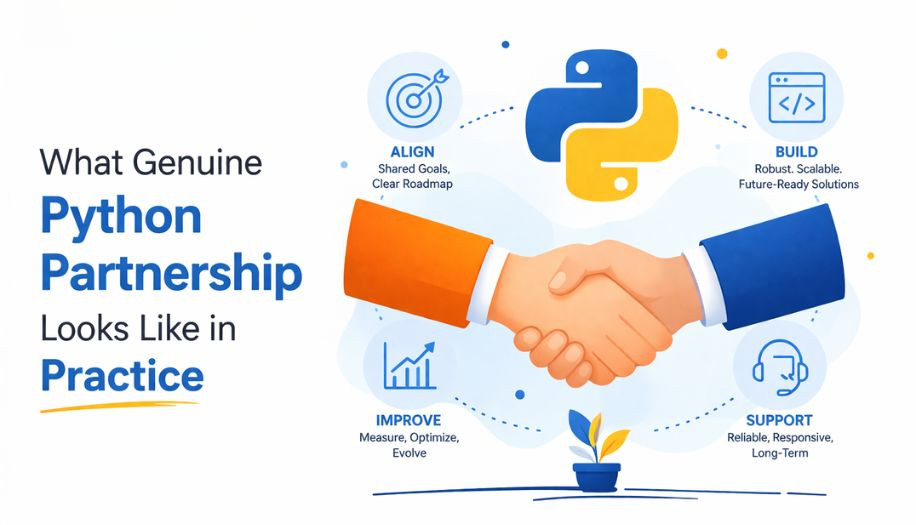 what genuine python partnership looks like in practice