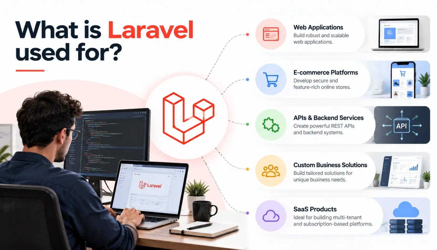 What is Laravel used for?