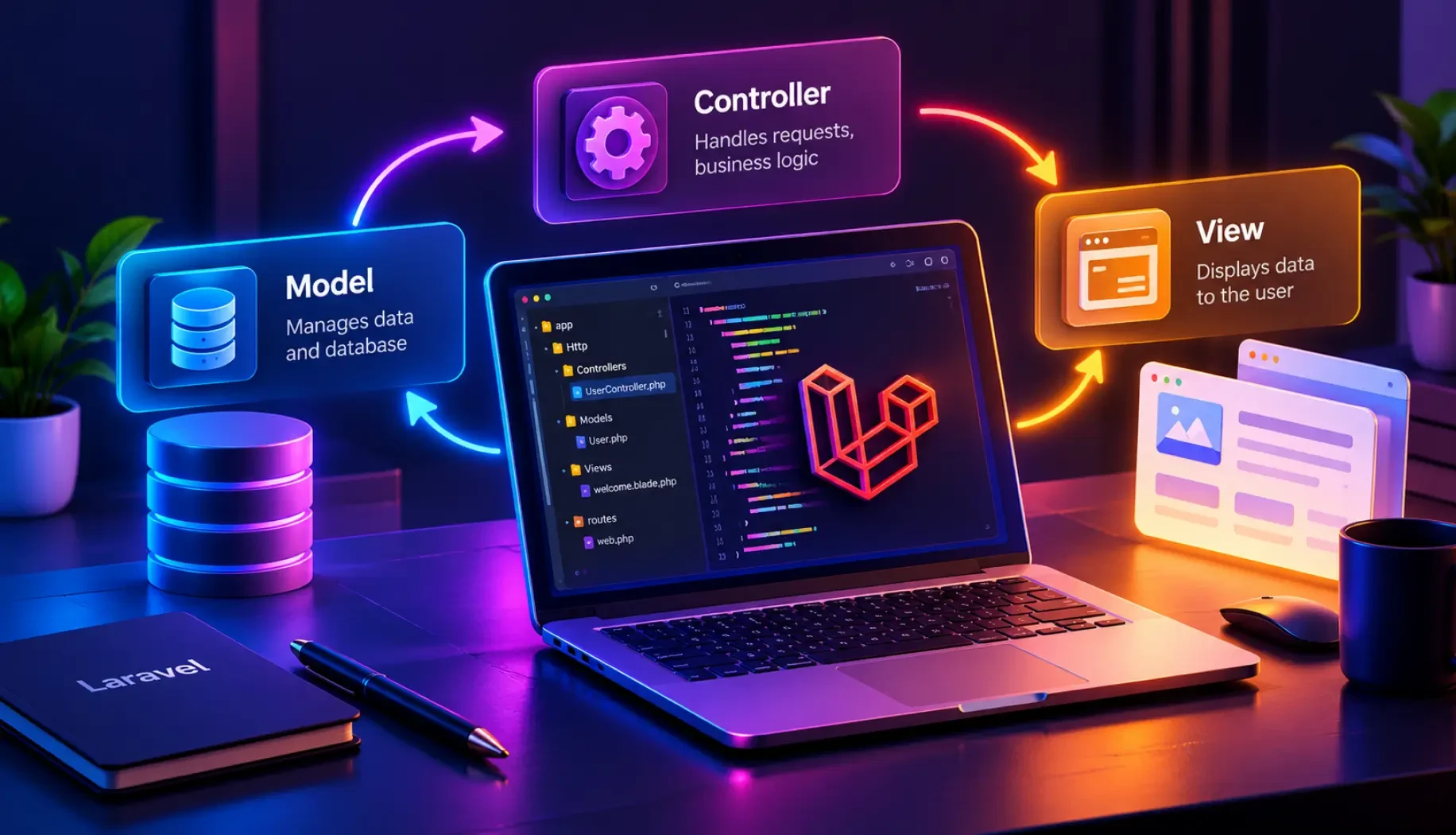 What Is MVC In Laravel?
