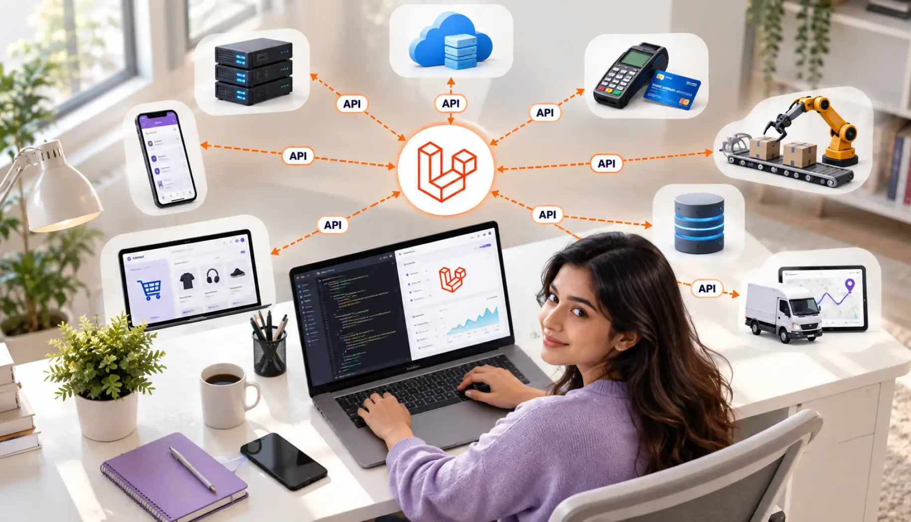What Is The Role Of APIs In Machine-To-Machine Communication With Laravel?
