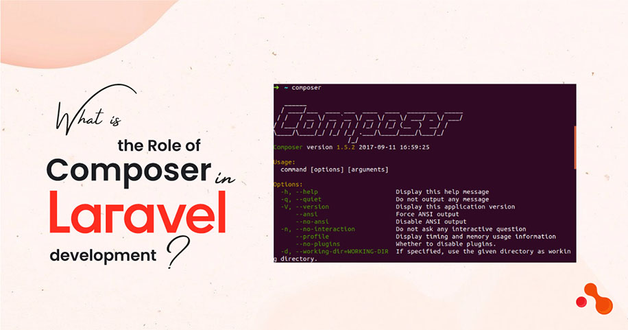 what is the role of composer in Laravel development?