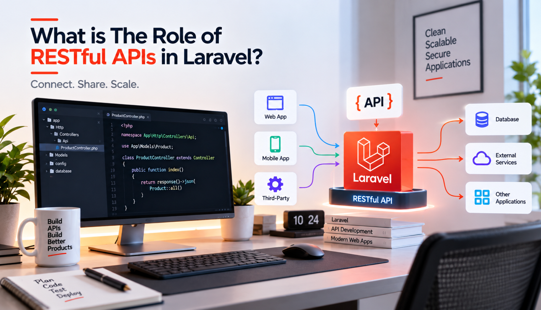 What is The Role of RESTful APIs in Laravel?