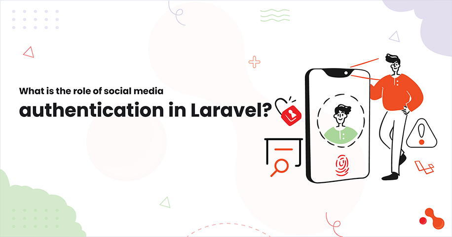 What is the role of social media authentication in laravel