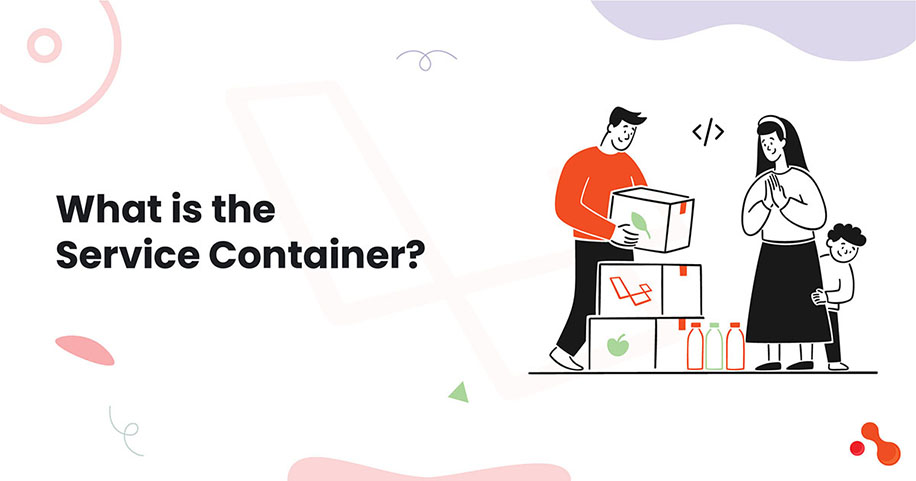 What is the role of the container in Laravel?