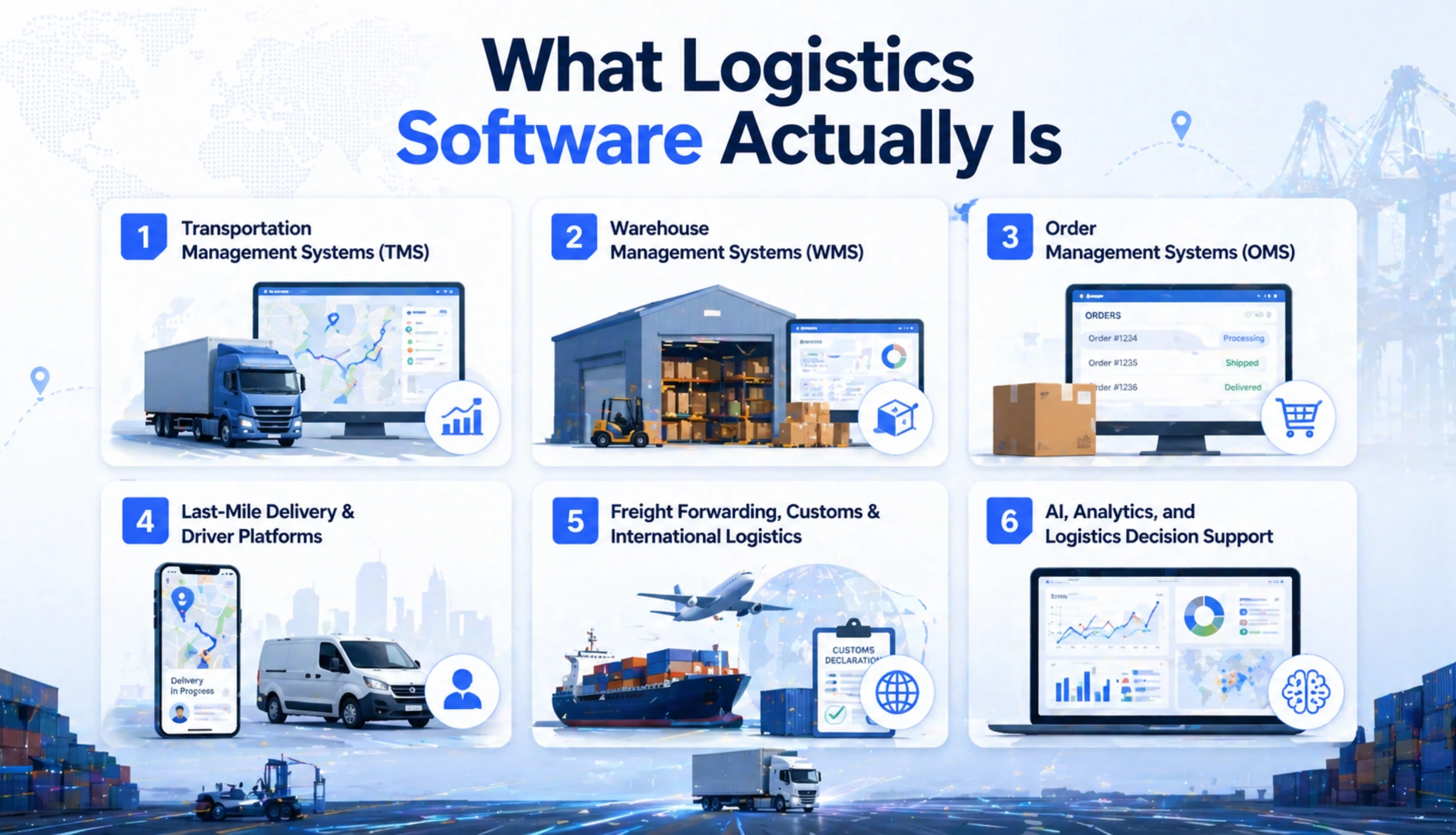 What Logistics Software Actually Is