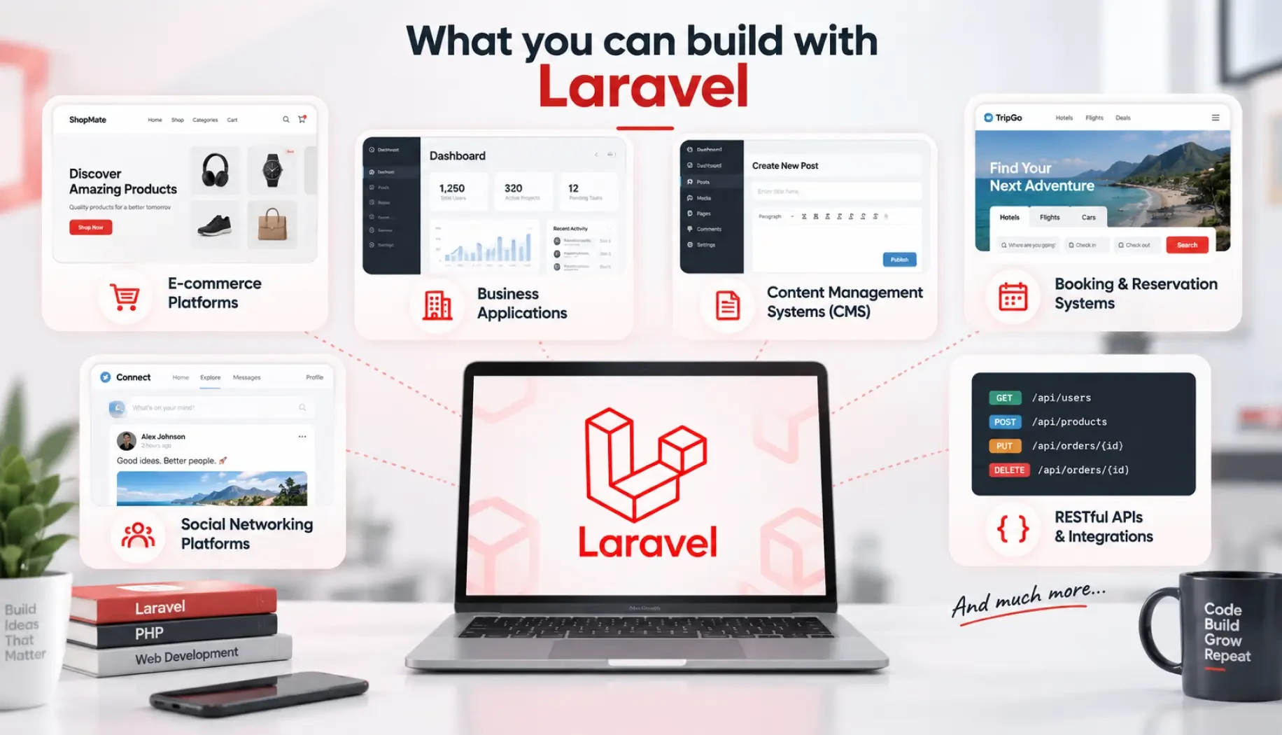 What you can build with Laravel