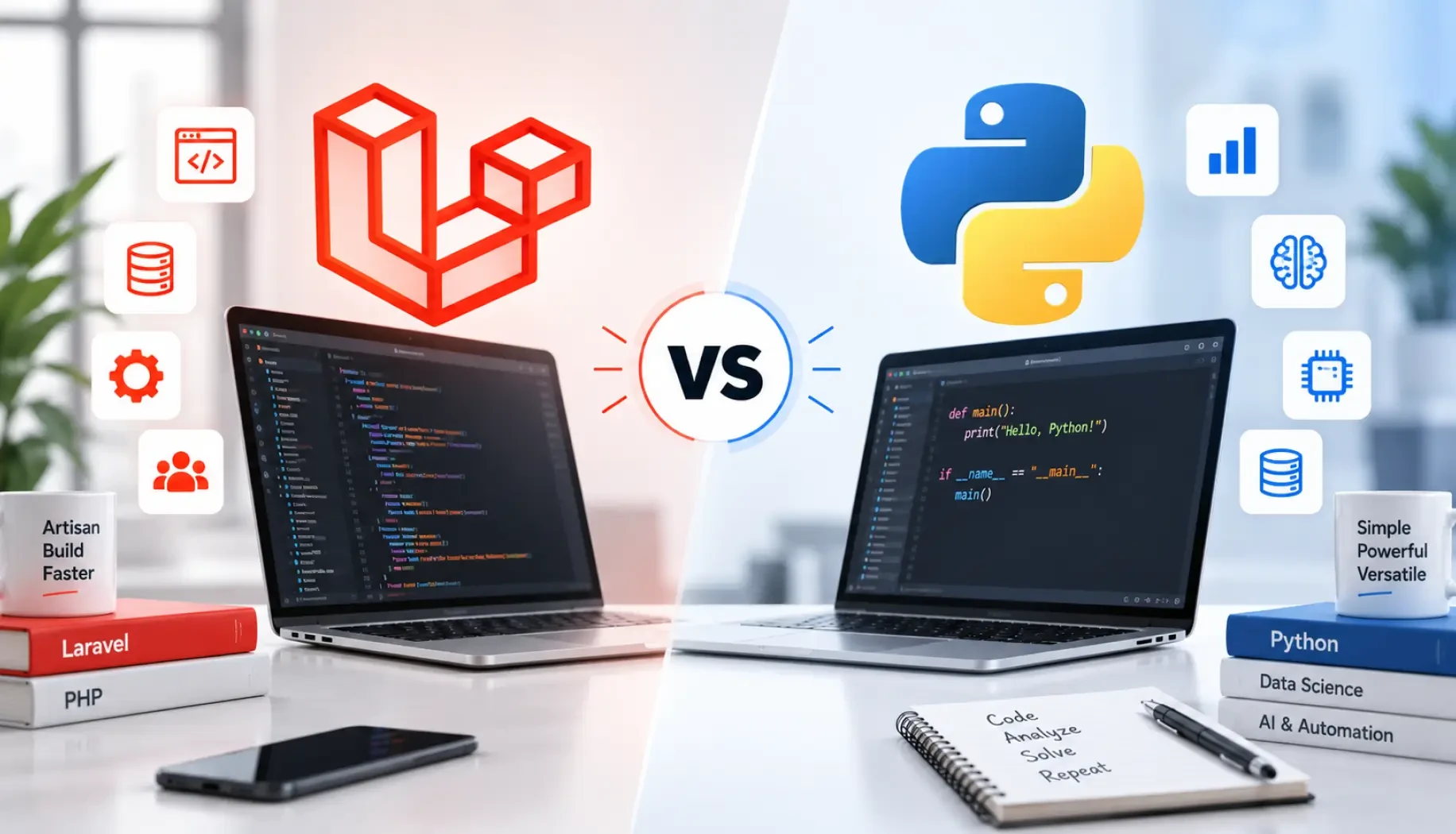 Which is better, Laravel or Python?