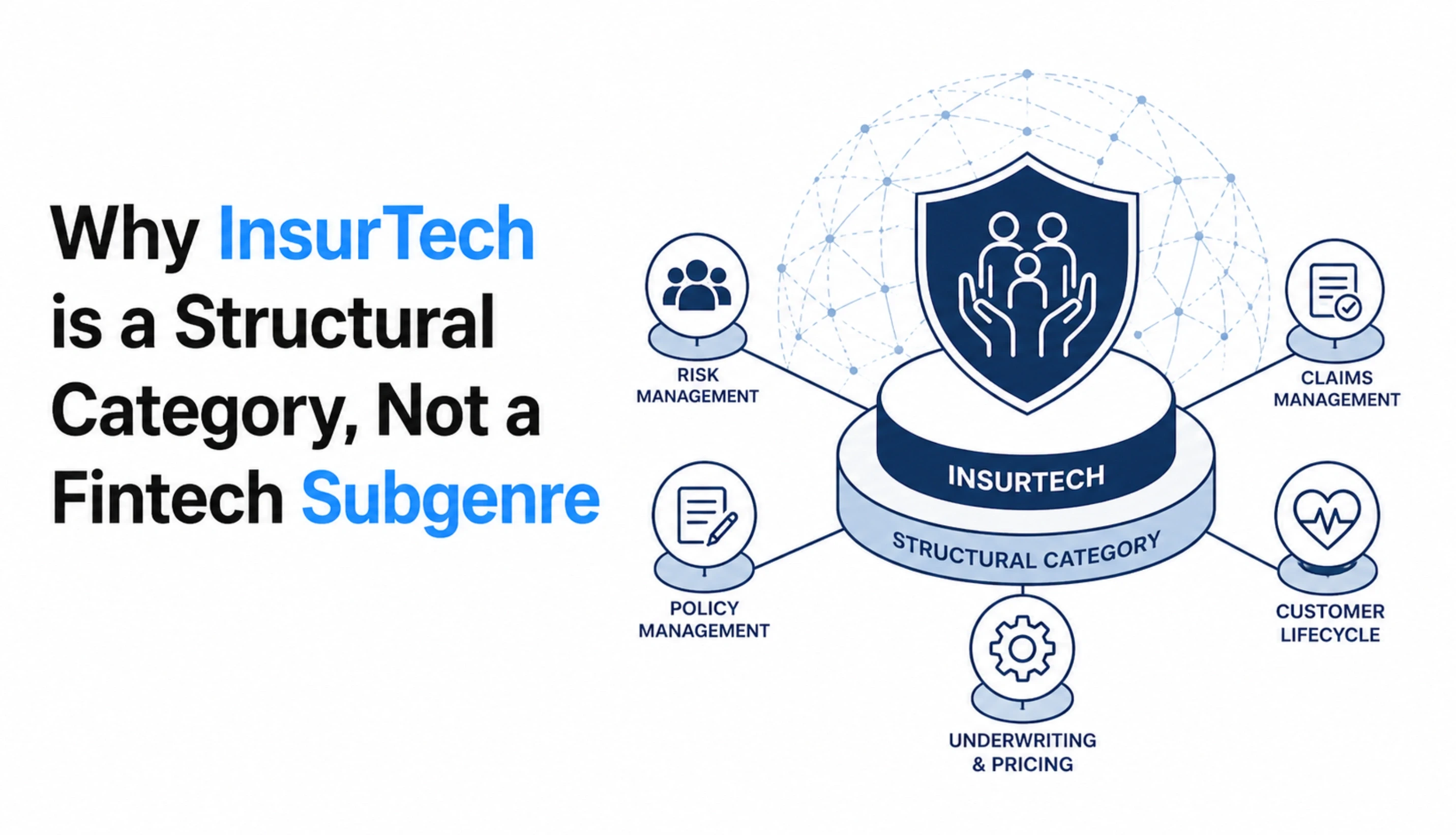 Why InsurTech Is a Structural Category, Not a Fintech Subgenre