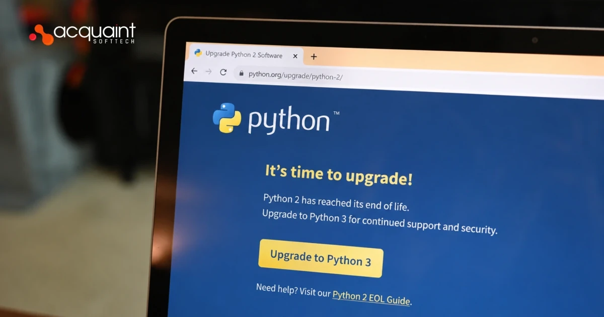 python creator: eventually python will become a legacy... Modernize Legacy Python 2 Code Without Halting Feature Work