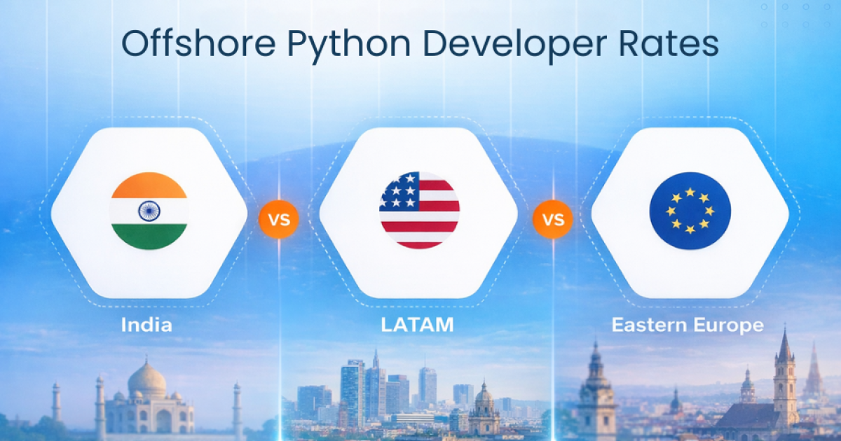 Offshore Python Developer Rates: India vs Eastern Europe vs LATAM