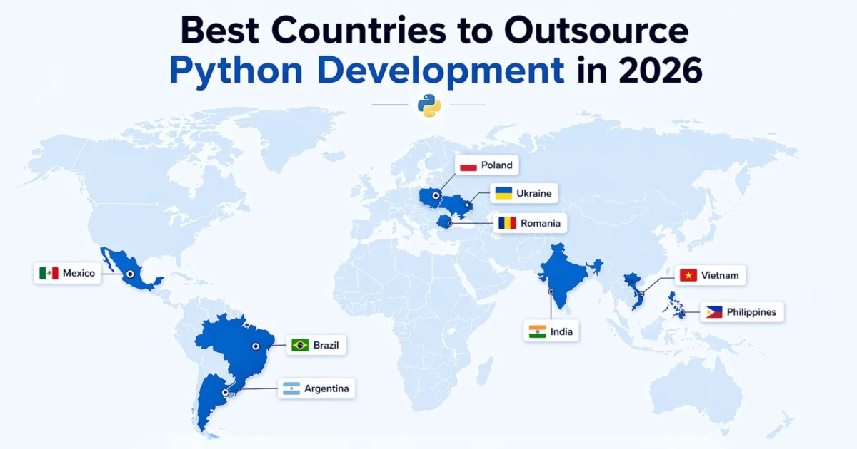Python Developers Worldwide Best Countries to Outsource Python Development in 2026 (Rates & Risk)