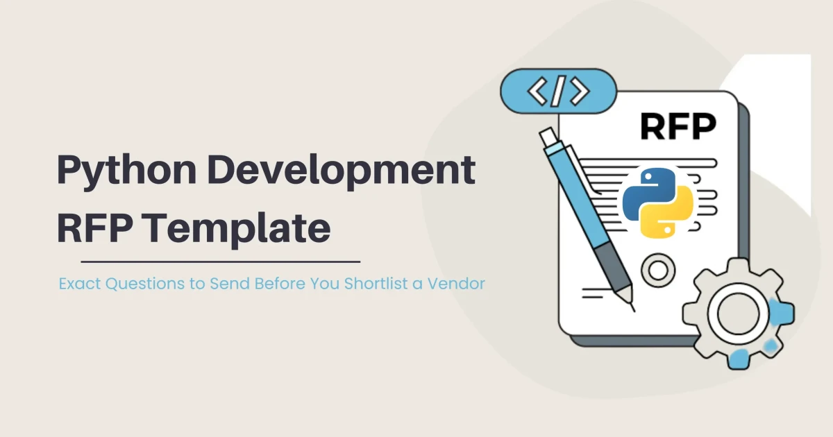 Python Development RFP Template: Exact Questions to Send