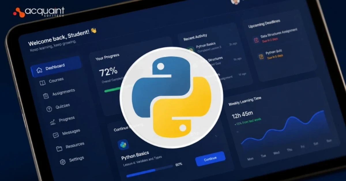 Python for EdTech: Building a Full E-Learning Web Platform