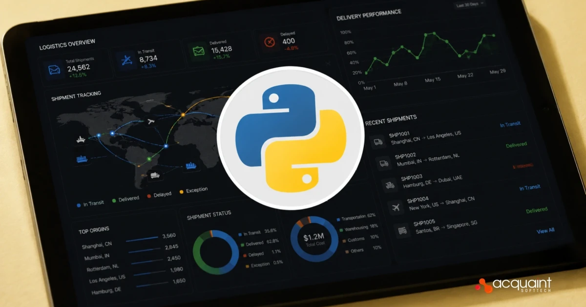 Python Freight Logistics Visualization Python for Logistics & Supply Chain: Automation Guide 2026